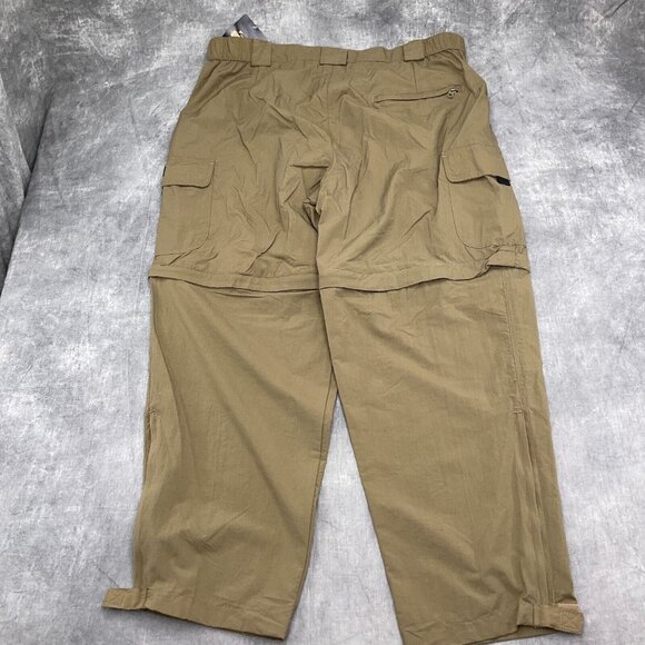 Guide Gear Pants Men XLarge Short Tan Nylon‎ Convertible Shorts Hiking NWT - Picture 12 of 14